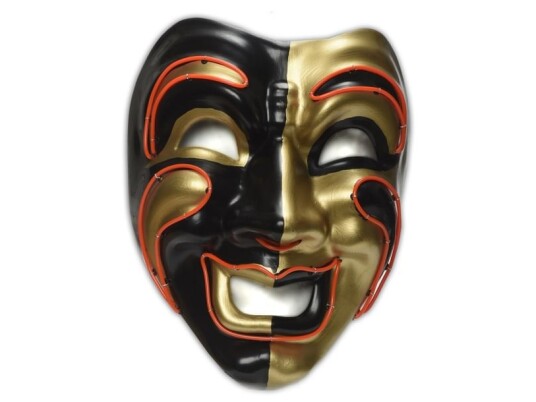Création De Hanninger Gmbh & Co Kg Harlekin Nar Led Maske