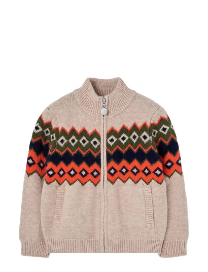 Boboli Knitwear Jacket Beige 128 Boboli Knitwear Jacket Beige 128