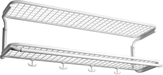 Essem Design Classic 650 Hatthylla Vit/vit 70 Cm Hattehyller Og Skohyller Gunnar Bolin Hvit Metall/plast Essem Design Classic 650 Hatthylla Vit/vit 70 Cm Hattehyller Og Skohyller Gunnar Bolin Hvit Metall/plast