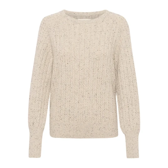Part Two Dame Strikkevarer Beige L