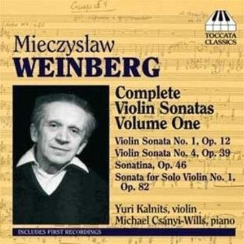 MediaTronixs Mieczyslaw Weinberg : Mieczyslaw Weinberg: Complete Violin Sonatas - Volume 1 Pre-Owned