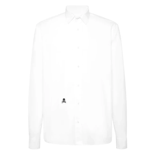 Philipp Plein Herre Skjorter Hvit M, Philipp Plein Herre Skjorter Hvit M,