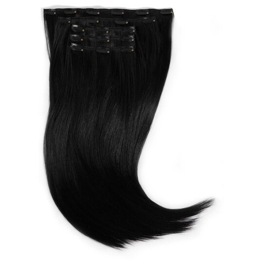 Rapunzel of Sweden Vegan Clip ins Straight / Medium Volume / 5 pieces