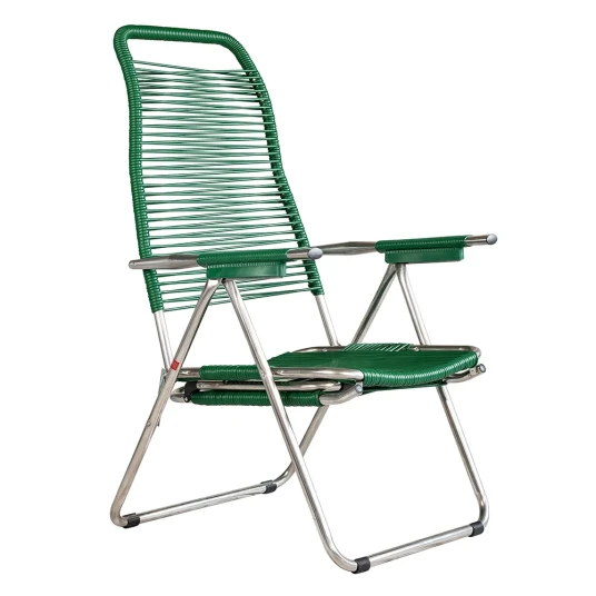 Fiam Spaghetti footrest green matt aluminium