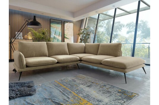 Graystone 4 seters Hjørnesofa Beige
