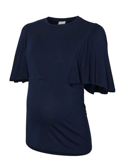 Mamalicious Mlgiovanna Mary 24 Jrs Top 2F Navy XS