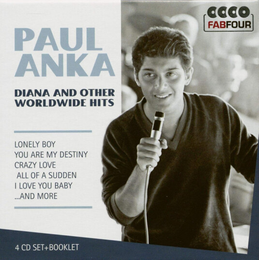 Paul Anka Diana & Other World Wide Hits CD