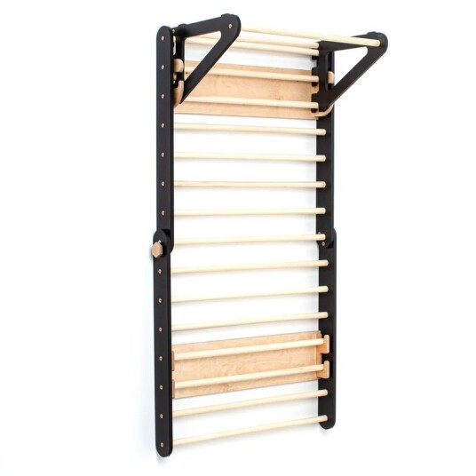 Duck Woodworks Klatretrekant Vegg Svart