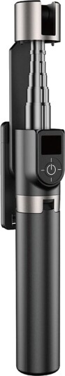 Dudao F18 Selfiestang 1,1 M Med Stativ Og Bluetooth-Fjernkontroll - Svart