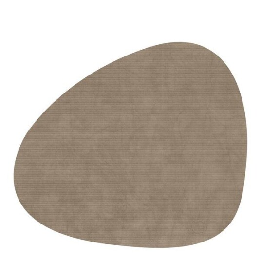 LIND DNA   Curve Corduroy spisebrikke 37x44 cm nomad grey