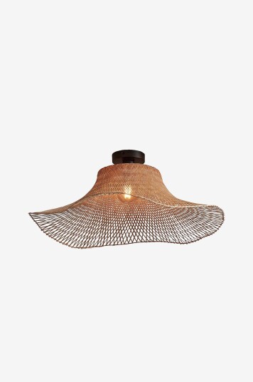 Good&Mojo   Taklampe stor Ibiza   Natur