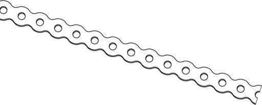 25 x 1,0 mm galvanisert patentbånd, 10 m 25 x 1,0 mm galvanisert patentbånd, 10 m