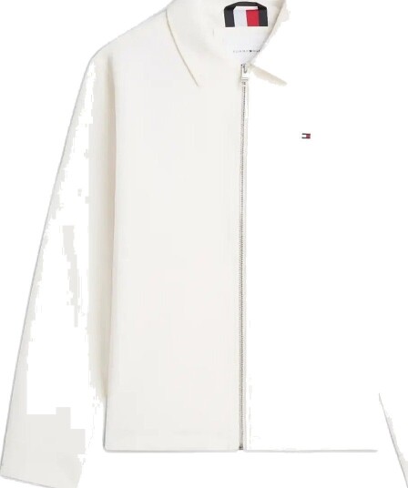 Tommy Hilfiger Light Weight Twill Shacket IVORY PETAL S