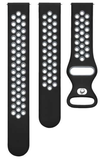 TRIACLE SPORT REM UNIVERSAL 22 MM SVART/GRÅ