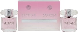 Versace Bright Crystal Gavesett Eau de Toilette 2 x 30 ml Blomsteraktig Duft Versace Bright Crystal Gavesett Eau de Toilette 2 x 30 ml Blomsteraktig Duft