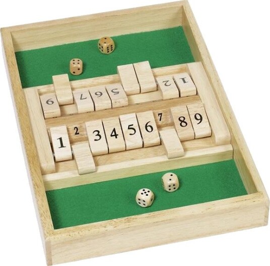 Goki Shut The Box Spill 6+ År Goki Shut The Box Spill 6+ År