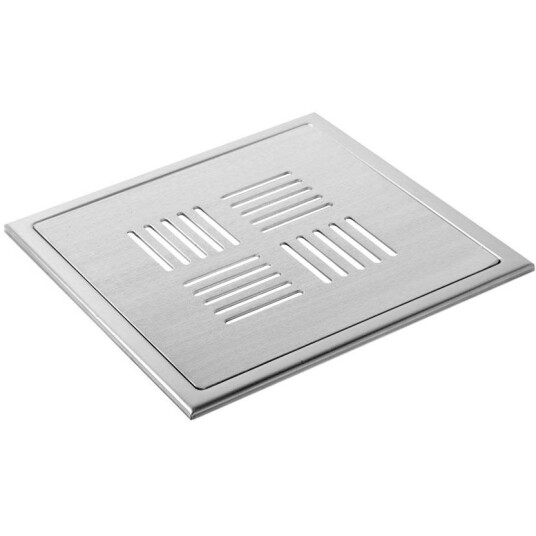 TEBO Details New York Lux Gulvslukrist 200 x 200 mm uten uttak Innendørsavløp