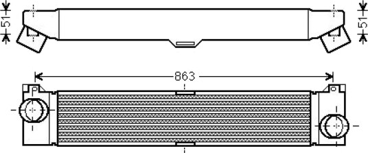Intercooler DIEDERICHS DCA1041