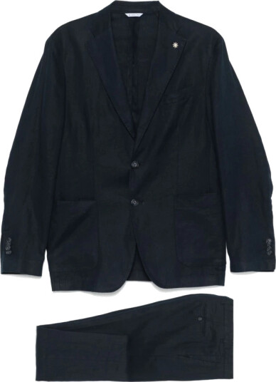 Manuel Ritz Herre Dress Blå M,