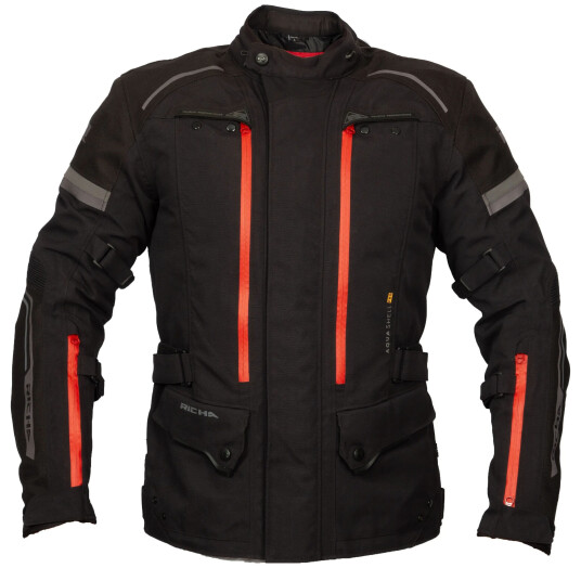 Richa Nansen Pro MC-Jakke Svart 3XL