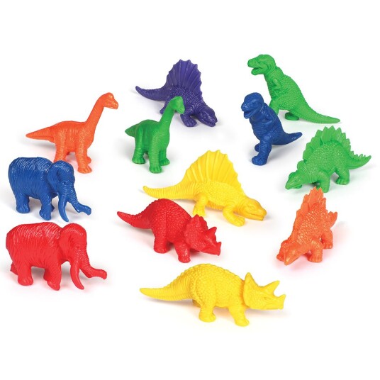Learning Resources Tell & Sorter Forhistoriske dyr 108 deler