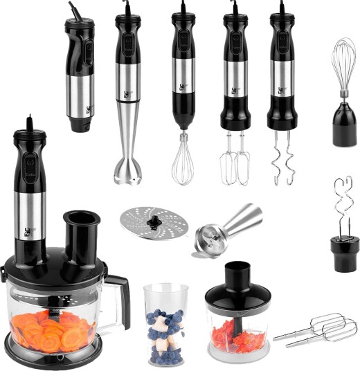 Lafe BZL001 Stavmikser 700ml 1000W med Tilbehør