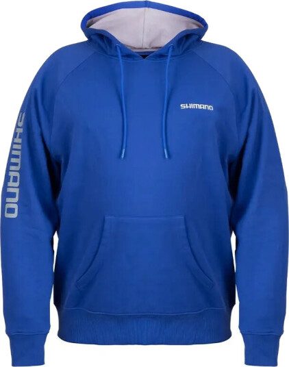 Shimano Pull Over Hoodie Blue Blue