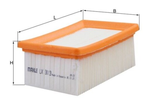Luftfilter MAHLE ORIGINAL LX 3013