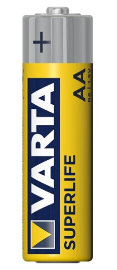 Varta Superlife batterier AA 4 stk i folie
