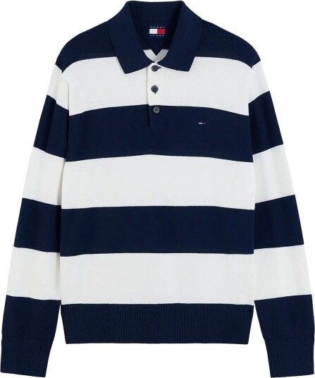 Tommy Jeans Tjm Slim Essential Polo Swtr Ext Navy XL