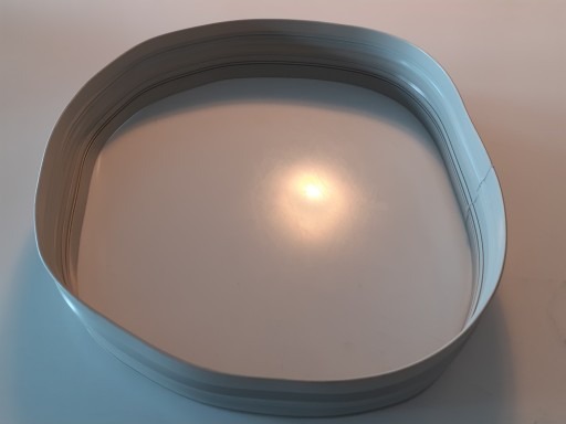 Metalbestos skorstein uØ 250mm overtrykkspakning montert bak låsebånd