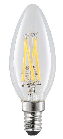 Arcchio LED-pære E14 4 W 2 700 K stearin, filament, dim