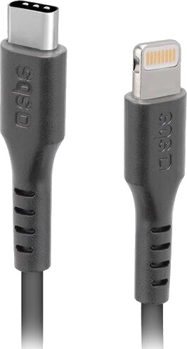 SBS TECABLELIGTC1K USB C Lightning kabel 1m svart TECABLELIGTC1K SBS TECABLELIGTC1K USB C Lightning kabel 1m svart TECABLELIGTC1K