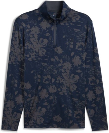 Puma Pure 2.0 Rose 1/4 Zip Genser Herre Navy S