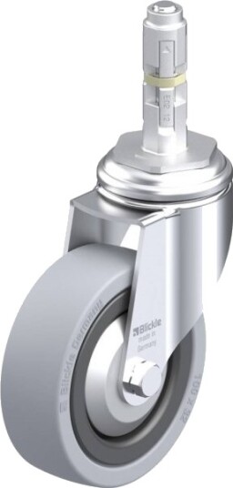 Blickle 608513 Lkra-Vpa 101G-11-Fa-E12 Hjul, Hjuldiameter 100 Mm, Bæreevne (Maks.) 110 Kg, 1 Stk