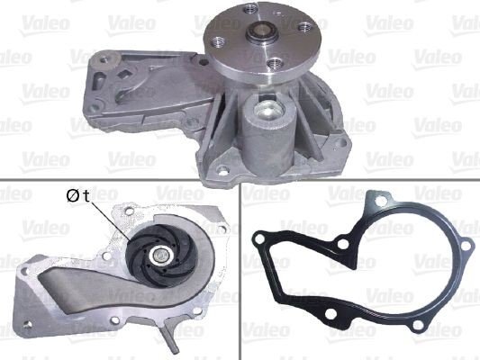 VALEO 506893 Vannpumpe VALEO 506893 Vannpumpe