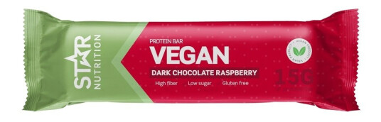 Star Nutrition Soft Protein Bar Raspberry Chocolate 12x55g Star Nutrition Soft Protein Bar Raspberry Chocolate 12x55g