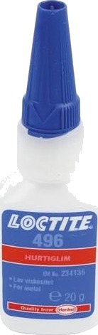 Loctite Hurtiglim 496 Cyanoacrylate 20G