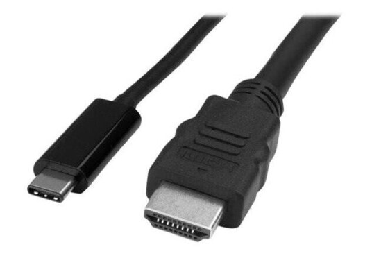 StarTech USB-C til HDMI Adapterkabel 1m 4K 30Hz Sort