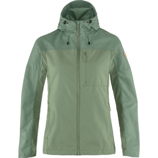 Fjellreven Women's Abisko Midsummer Jacket Jade Green-patina Green S