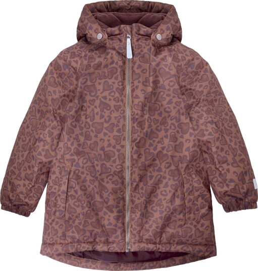 Minymo Winter Jacket Aop   BURLWOOD   110