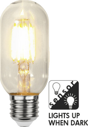 Star Trading Smart LED-pære med skumringssensor E27 2100K 290lm 4W (28W)