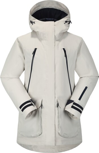 Skogstad Women's Bretinden 2-Layer Jacket White Sand 34