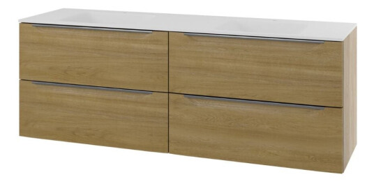 Linn Bad Mari D45cm Servantskap Eik / 160cm Dobbel LB-120516D Linn Bad Mari D45cm Servantskap Eik / 160cm Dobbel LB-120516D