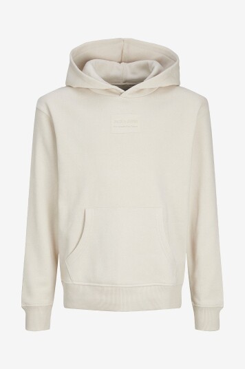 Jack & Jones Junior Collegegenser jjhAkkai Sweat Hood Jnr Beige