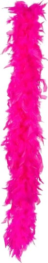 Boland Klassisk Fjærboa Fuksia 180 cm
