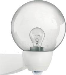 Esylux Al P Monza 130 Vegglys Hvit Akrylonitril Butadien Styren Abs Ip44 Fasade Ii