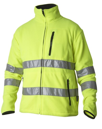Top Swede 4642 Fleecejakke varsel gul