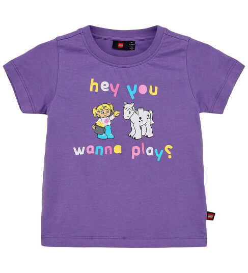 Lego® Wear LEGO® DUPLO T skjorte LWTay Dark Purple 1 år 80 T skjorte Lilla Lego® Wear LEGO® DUPLO T skjorte LWTay Dark Purple 1 år 80 T skjorte Lilla