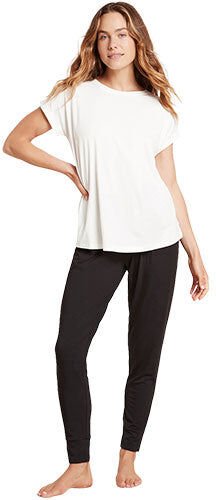 Boody Downtime Lounge Top Hvid   Str. Xl